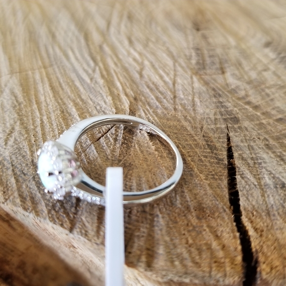 Opal Flower Sterling Ring - Picture 4 of 6